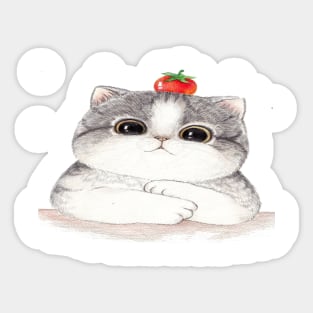 cat cute design Sticker